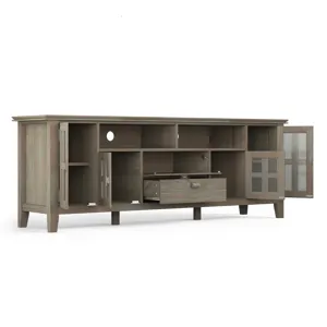 Artisan - 72\" TV Media Stand - Distressed Grey