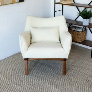Brayden - Mid-Century Moder Armchair - Beige