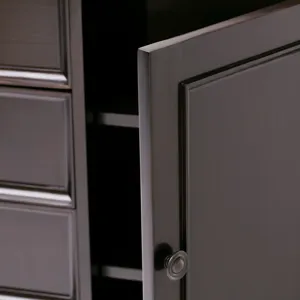 Amherst - Medium Storage Cabinet - Hickory Brown