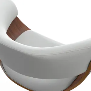 Sheldon - Adjustable Swivel Bar Stool - White