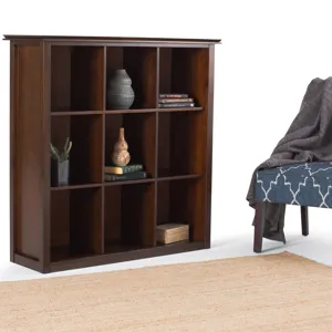 Artisan - 9 Cube Bookcase and Storage Unit - Russet Brown