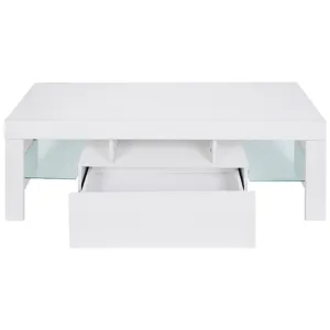 TV Stand With Storage 43\" LED Modern TV Media Console Entertainment Center With Drawer TV Cabinet F