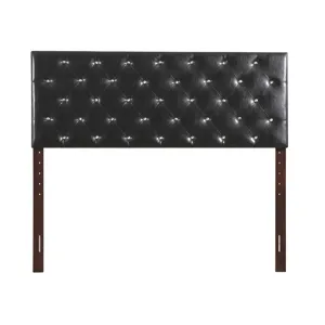 Super Nova - G0132-QHB Queen Bed Headboard - Black