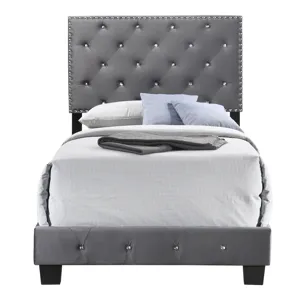 Suffolk - G1401-TB-UP Twin Bed - Gray