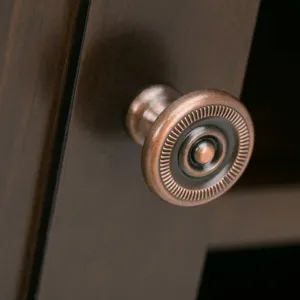 Carlton - Tall TV Media Stand - Dark Tobacco Brown