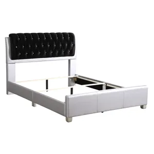 Marilla - G1503C-KB-UP King Bed - Silver