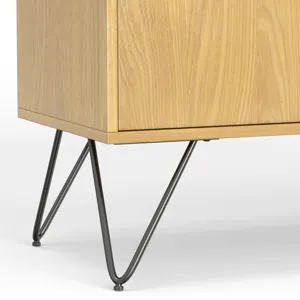 Hunter - TV Media Stand - Oak Veneer