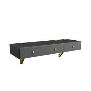 Floating Shelf With Drawer, Multi-Purpose Wall-Mounted Vanity Table, Mounted Desk, Floating Table Fo