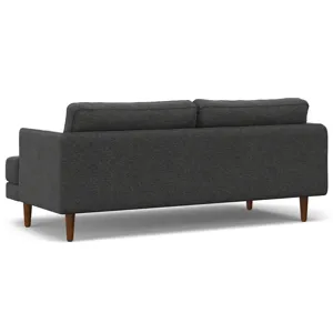 Livingston - 76\" Sofa - Charcoal Grey