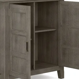 Burlington - Low Storage Cabinet - Farmhouse Grey