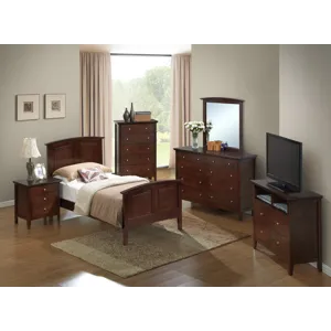 Hammond - G5425A-TB Twin Bed (2 Boxes) - Cappuccino