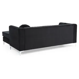 Delray - G793B-SC Sofa Chaise (3 Boxes) - Black