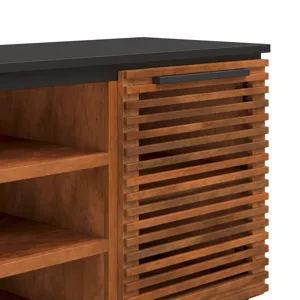 Graceland - 63" TV Stand - Bourbon / Black