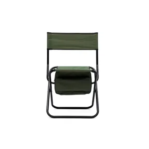Folding Outdoor Chairs With Storage Bag, Portable Chair For Indoor, Outdoor Camping, Picnics And Fis
