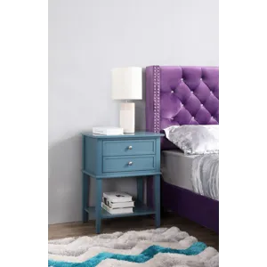 Newton - G067-N Nightstand - Teal