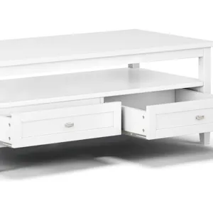 Warm Shaker - Coffee Table - White