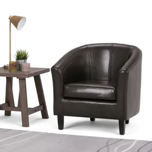 Austin - Tub Chair - Brown