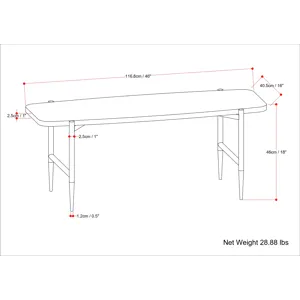 Wagner - Bench - Natural