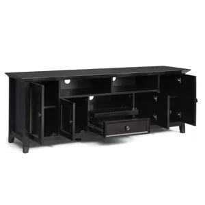 Amherst - 72" Wide TV Media Stand - Hickory Brown