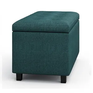Cosmopolitan - Storage Ottoman - Teal
