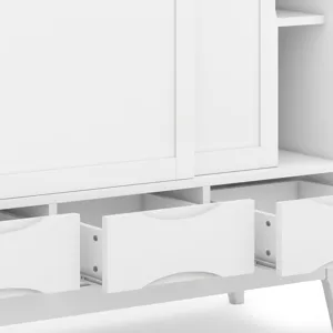 Harper - Medium Storage Cabinet - White