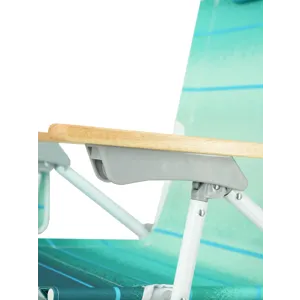 Backpack Beach Chair For Adults, Beach Towel, 5 Position Chair With Pouch Folding Lightweight Positi