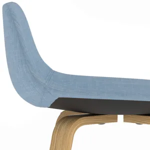 Randolph - Bentwood Counter Height Stool (Set of 2) - Denim Blue