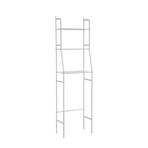 Three Tier Over The Toilet Storage Shelf - White