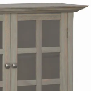Acadian - Medium Storage Cabinet - Distressed Grey