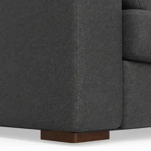 Charlie - 96\" Deep Seater Sofa - Pebble Gray