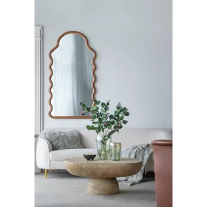 Oval Coffee Table - Cream