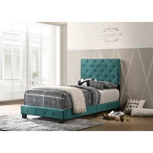 Suffolk - G1404-TB-UP Twin Bed - Green