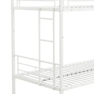 Bunk Bed With Trundle - White