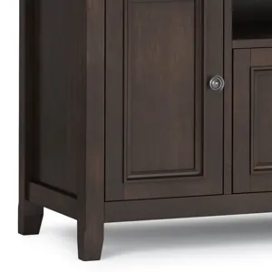 Amherst - 72\" Wide TV Media Stand - Brunette Brown