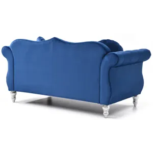 Hollywood - G0661A-L Loveseat - Navy Blue