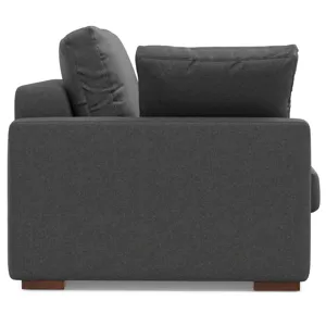 Charlie - 96\" Deep Seater Sofa - Pebble Gray