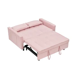 Folding Sofa Bed With Adjustable Back Access To Sofa Recliner Single Bed Adult Modern Chair Bed - Pi