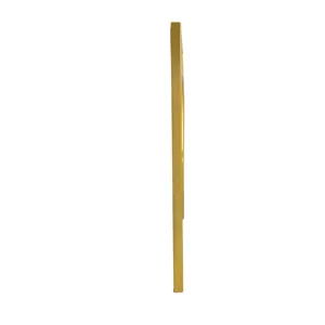 3 Mirror Piece Wall Mirror Rectangular Frame, Home Wall Decor For Bedroom Living Room - Gold