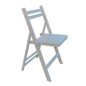 Folding Special Event Chairs, Foldable Style (Set of 4) - White