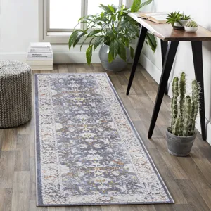 2\' x 8\' Traditional Non-Shedding Living Room Bedroom Dining Home Office Stylish And Stain Resistan