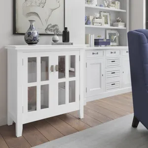 Artisan - Low Storage Cabinet - White
