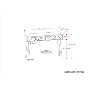 Jager - Console Table - Natural