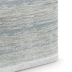 Naya - Cube Pouf - Blue Melange