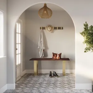 Lewis - Bench - Cognac