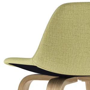 Randolph - Bentwood Counter Height Stool (Set of 2) - Acid Green / Light Brown