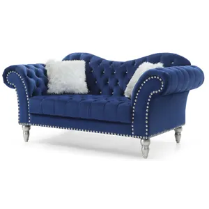 Wilshire - G0953A-L Loveseat - Blue