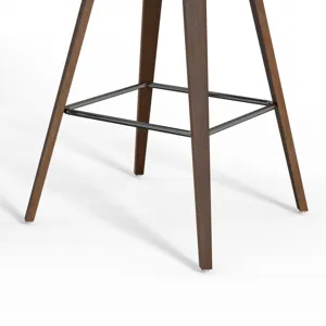 Randolph - Bentwood Counter Height Stool (Set of 2) - Distressed Blue