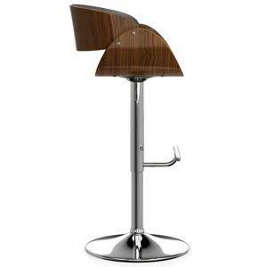 Amery - Adjustable Swivel Bar Stool - Charcoal Grey