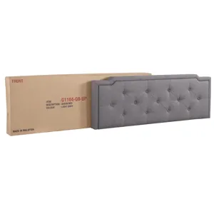 Deb - G1104-QB-UP Queen Bed (All in One Box) - Gray