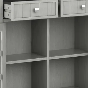 Acadian - Entryway Storage Cabinet - Fog Grey